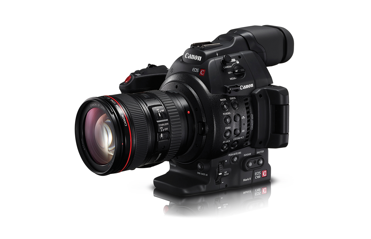 Canon Caméscope Numérique Cinéma EOS C100 Mark II - Boîtier